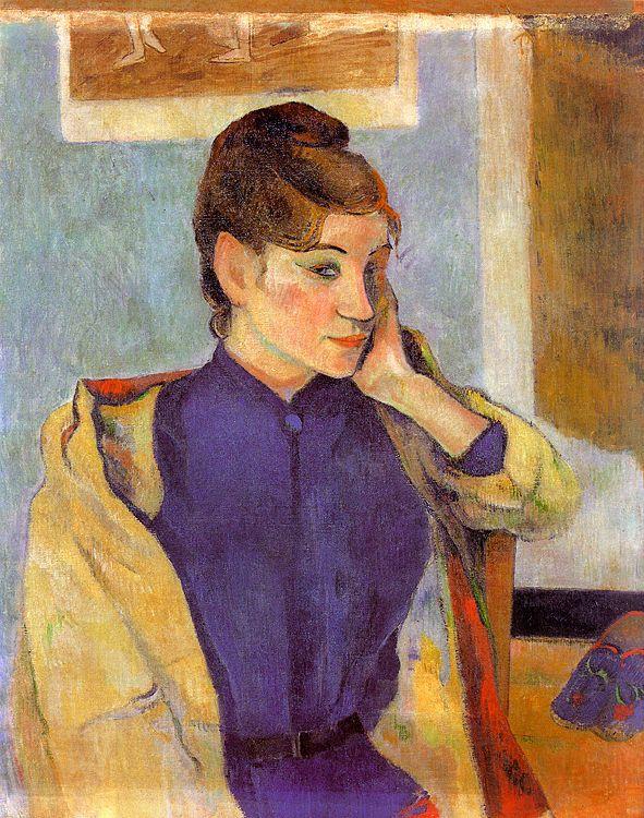 Paul Gauguin Portrait of Madeline Bernard oil painting picture